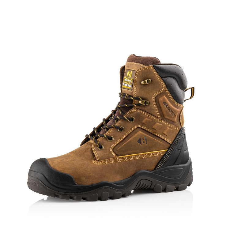 Buckbootz BSH011 Buckshot Waterproof High-Leg Safety Lace Boots