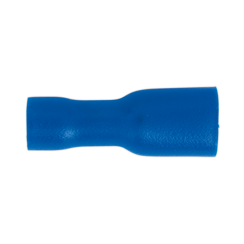 Sealey BT15 Fully Insulated Female Terminal 4.8mm, Blue - Pack of 100