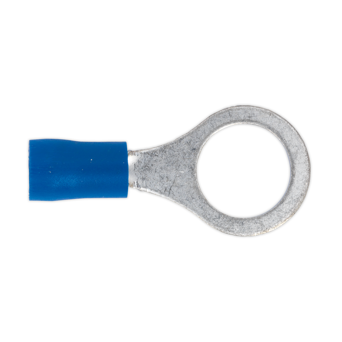 Sealey BT23 Easy-Entry Ring Terminal 10.5mm (3/8"), Blue - Pack of 100