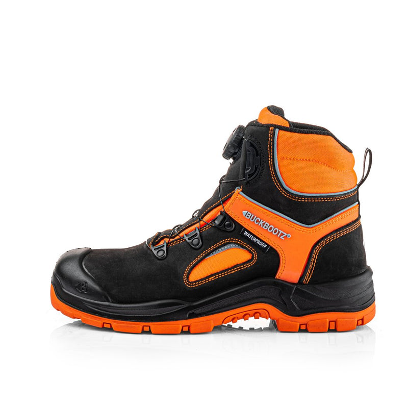 Buckbootz BVIZ7 Buckzviz Waterproof FITGO Safety Boots
