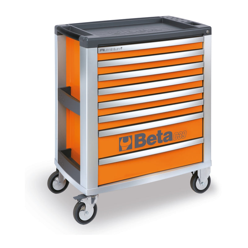 Beta Mobile Roller Cab With Eight Drawers - C39/8 - C39-8/R