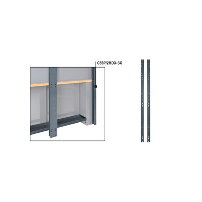 Betarsc55 Right And Left Wall Uprights Pair - C55P/2MDX-SX