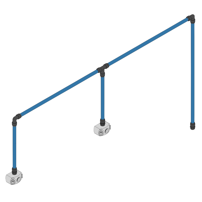 Sealey CASKIT215 John Guest® 12m 2-Drop Air Supply System Kit 15mm