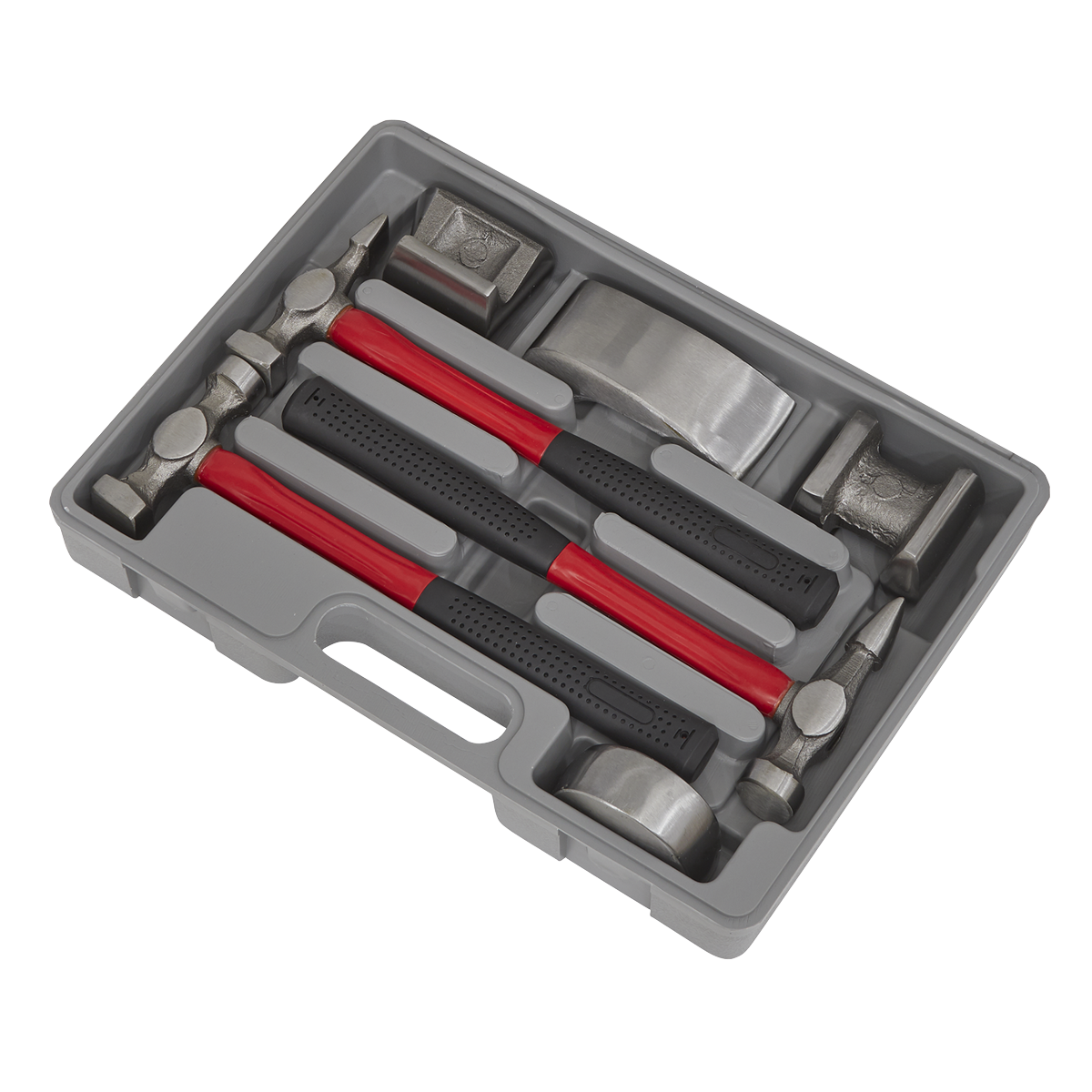 Sealey CB707 Drop-Forged Panel Beating Set with Fibreglass Shafts 7pc - additional view 6
