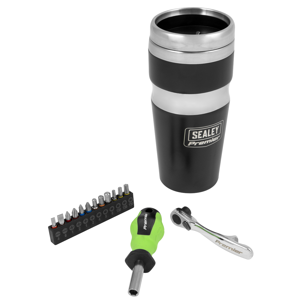 Sealey CCP22 Premier Travel Mug with Tool Kit - additional view 7