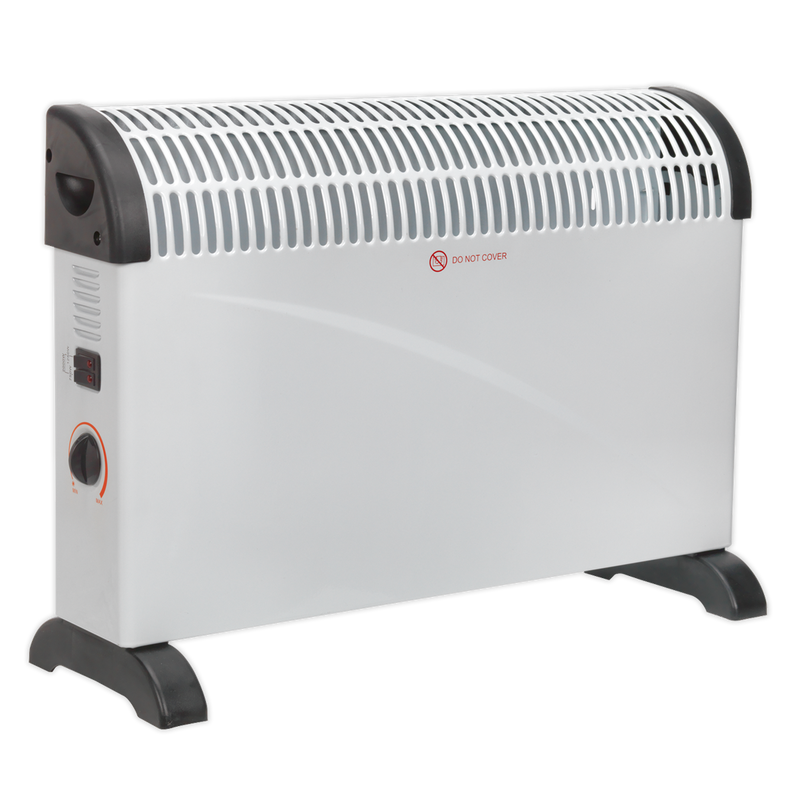Sealey CD2005 Convector Heater with 3 Heat Settings Thermostat 2000W/230V