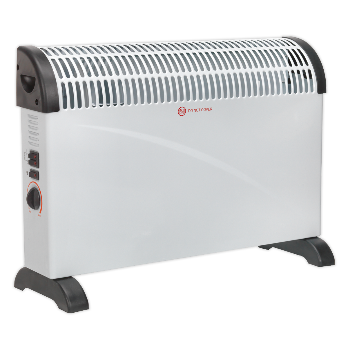 Sealey CD2005T Convector Heater with 3 Heat Settings Thermostat & Turbo Fan 2000W