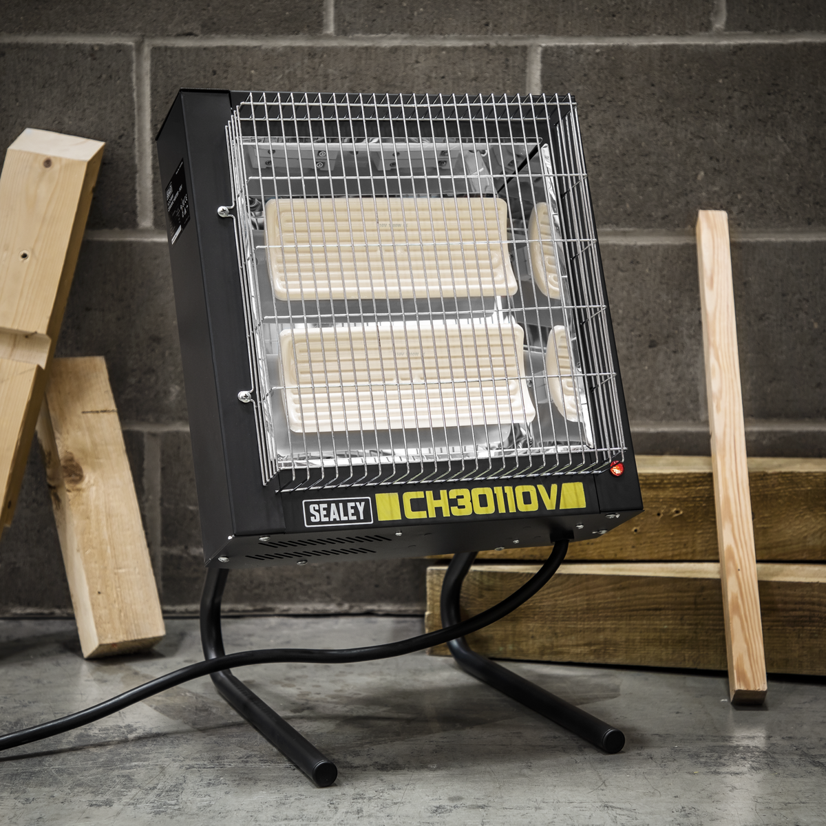 Sealey CH30110V Ceramic Heater 1.2/2.4kW 110V - additional view 6