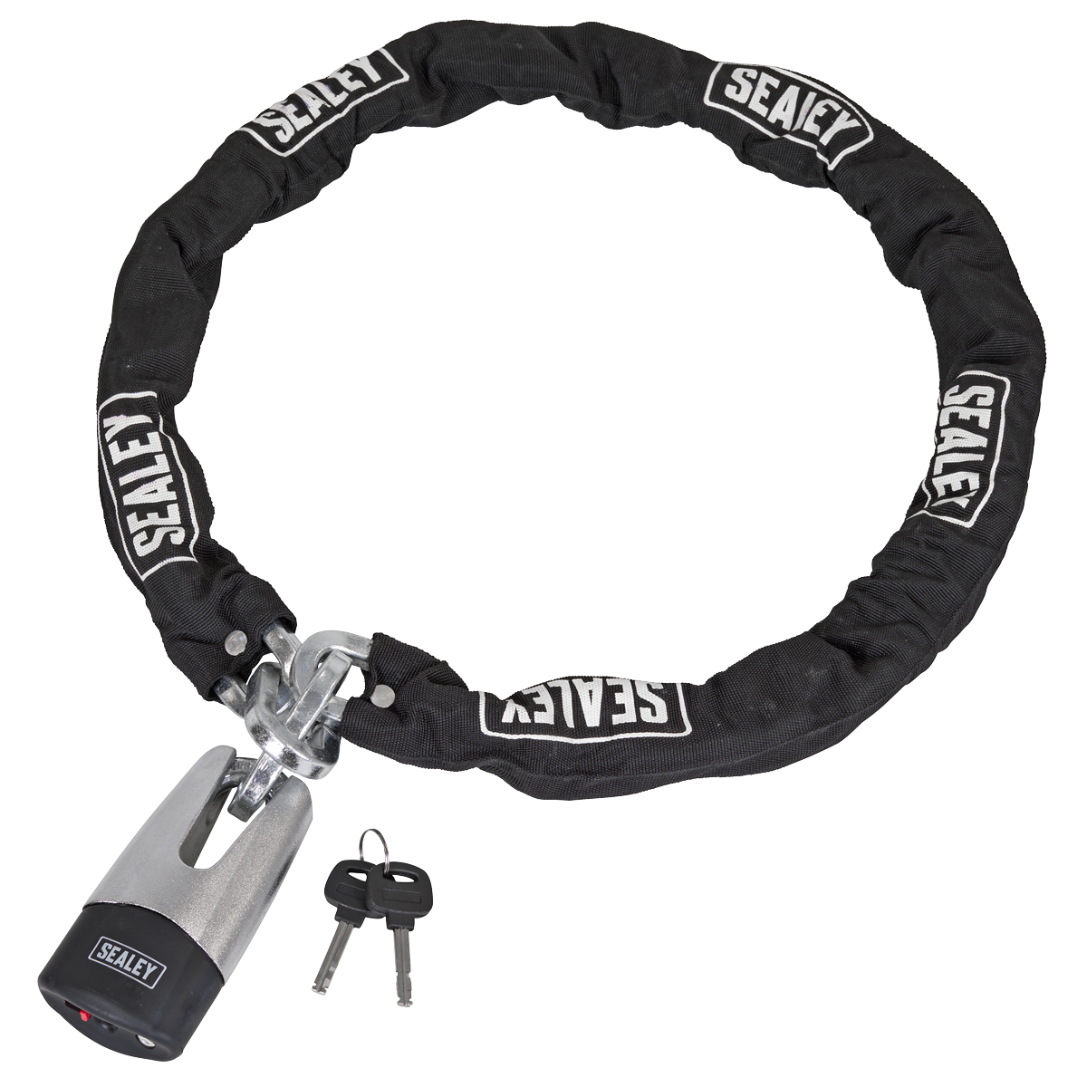 Sealey CLA109DL Motorcycle Chain & Disc Lock 10.5 x 10.5 x 1500mm 4* ART Approved - additional view 2
