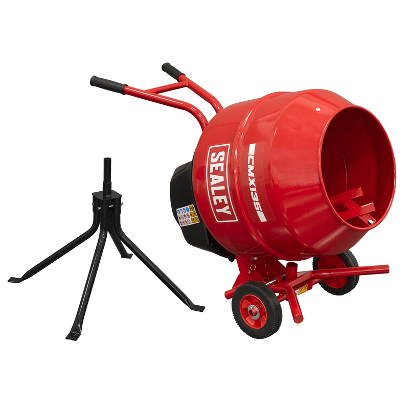 Sealey CMX135 135L Cement Mixer with Stand 550W - additional view 14