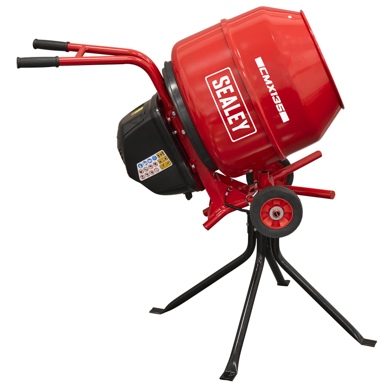 Sealey CMX135 135L Cement Mixer with Stand 550W - additional view 10
