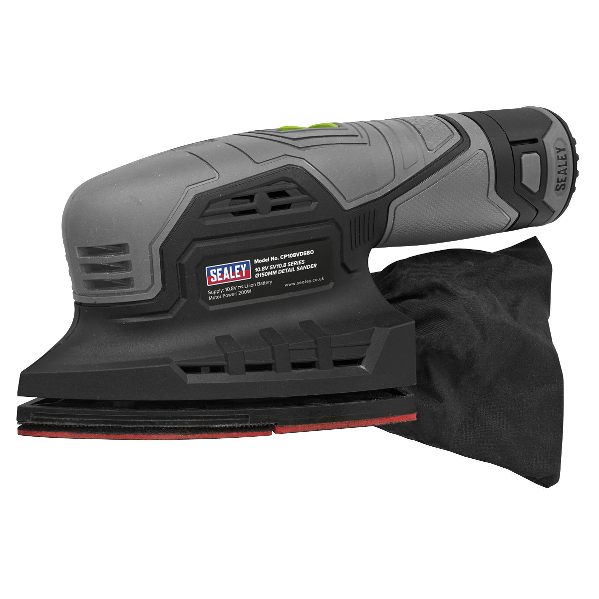 Sealey CP108VDSBO SV10.8 Series 150mm Cordless Detail Sander 10.8V - Body Only - additional view 8