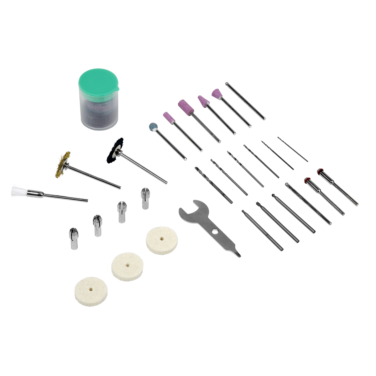 Sealey CP108VMGBO SV10.8 Series Cordless Multipurpose Mini Grinder & 50pc Accessory Kit 10.8V - Body Only - additional view 7