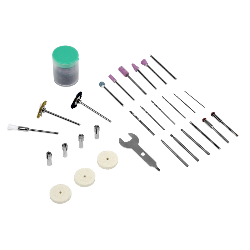 Sealey CP108VMGBO SV10.8 Series Cordless Multipurpose Mini Grinder & 50pc Accessory Kit 10.8V - Body Only - additional view 7