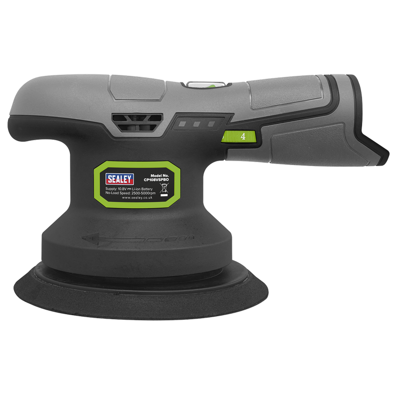 Sealey CP108VSP SV10.8 Series 150mm Cordless Dual Action Sander/Polisher Kit 10.8V 2Ah - additional view 8