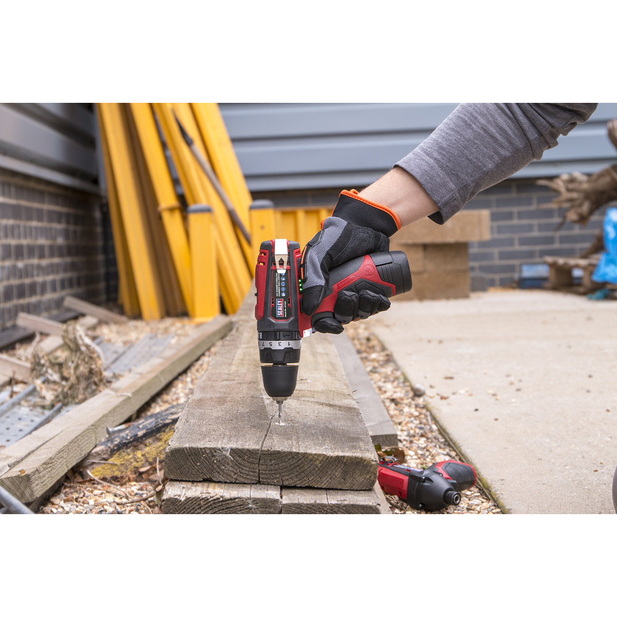 Sealey CP1201 SV12 Series 10mm Cordless Combi Drill 12V - Body Only - additional view 8