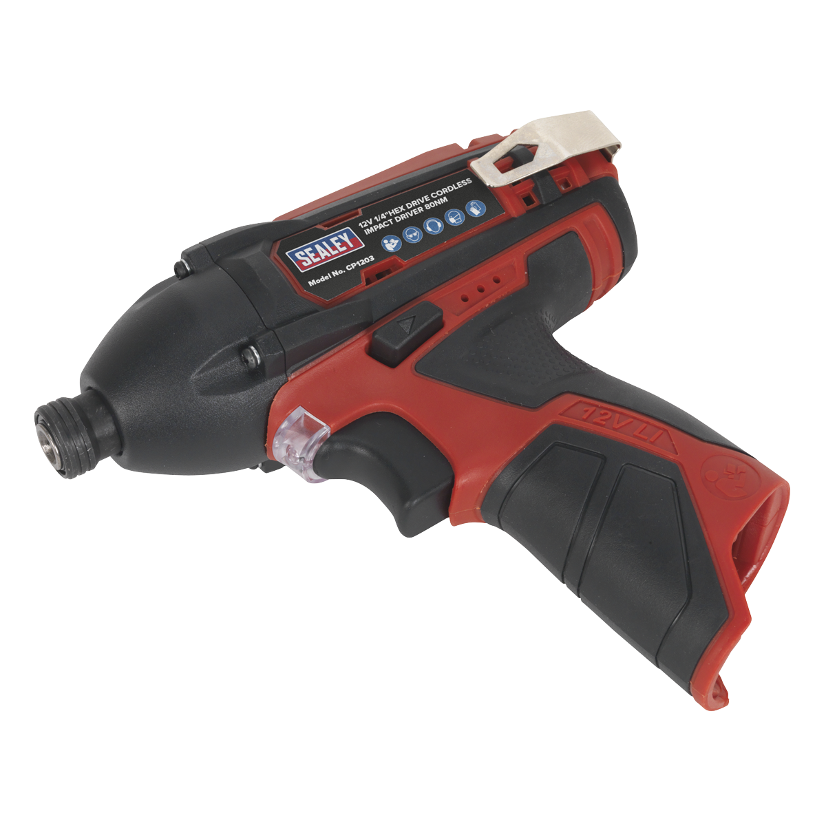 Sealey CP1203 SV12 Series 1/4"Hex Drive Cordless Impact Driver 12V - Body Only - additional view 3