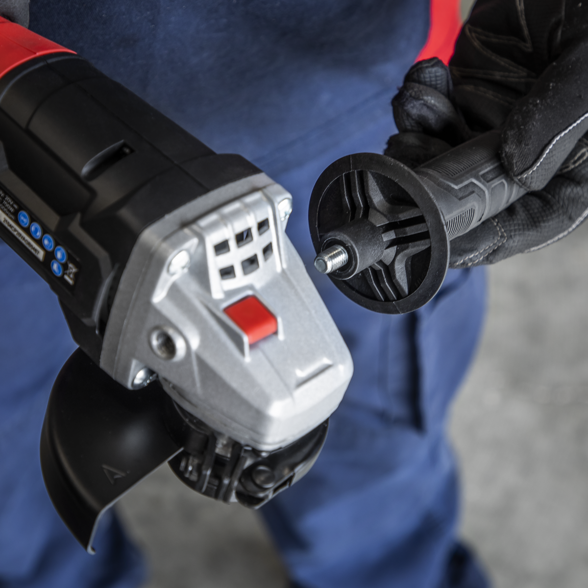 Sealey CP20VAGBKIT SV20 Series 115mm Cordless Angle Grinder Kit 20V 4Ah - 2 Batteries - additional view 11