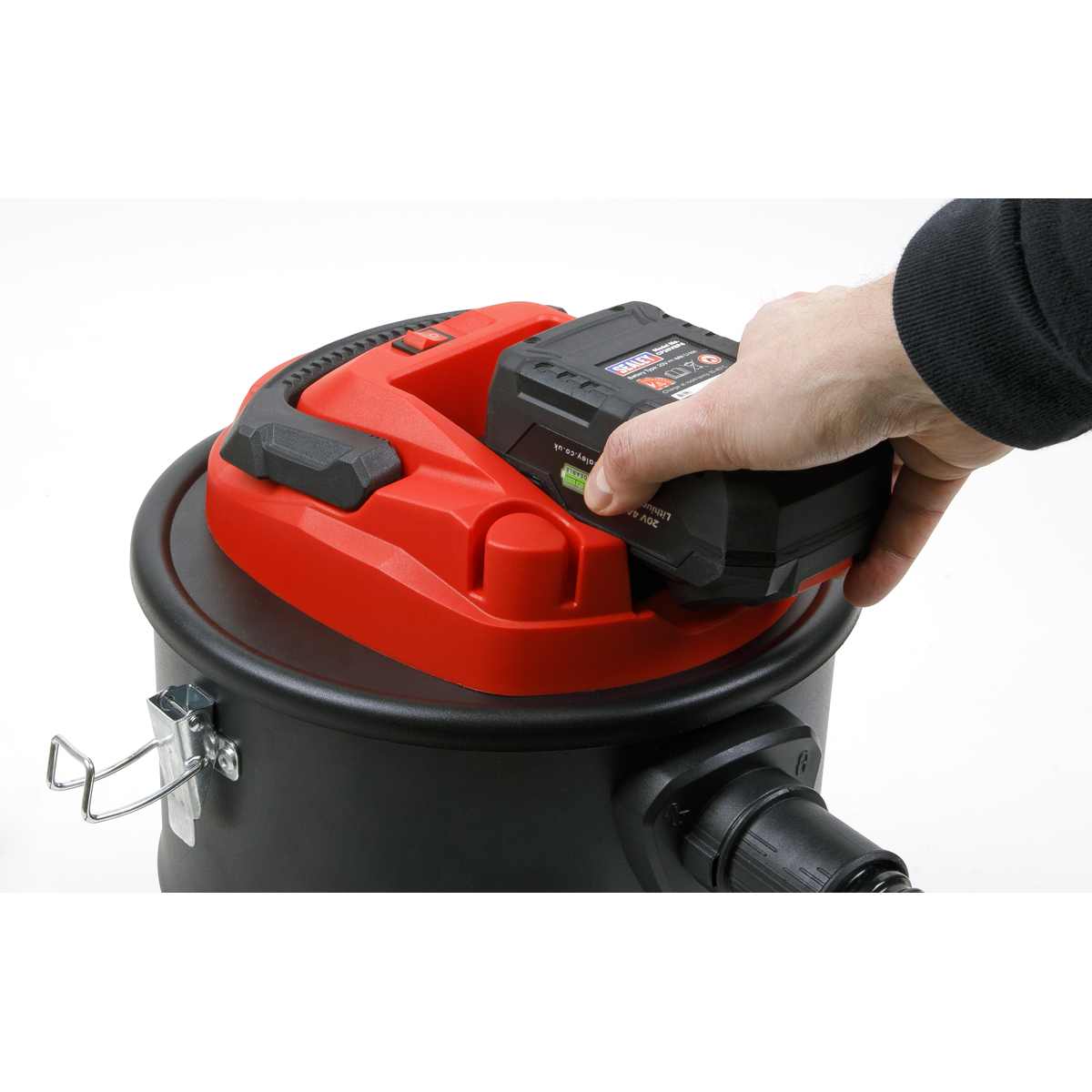 Sealey CP20VAV SV20 Series 15L Cordless Handheld Ash Vacuum Cleaner 20V - Body Only - additional view 14