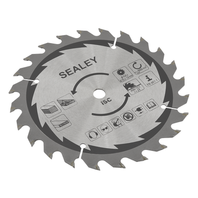 Sealey CP20VCS.03 150mm Cut-Off Saw Blade 1.6mm/10mm 24tpu