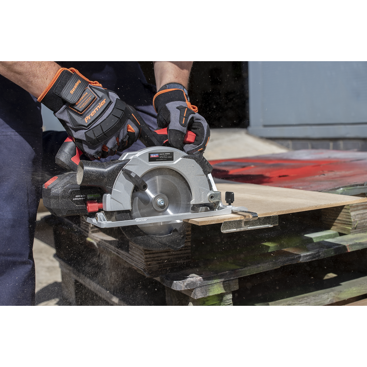 Sealey CP20VCS SV20 Series 150mm Cordless Circular Saw 20V - Body Only - additional view 5