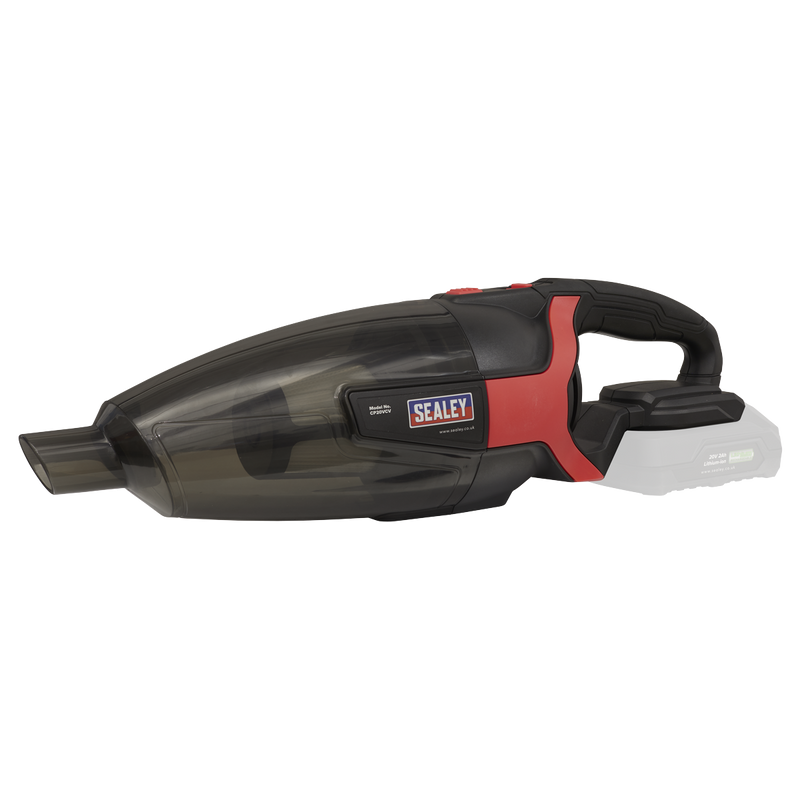 Sealey CP20VCVKIT SV20 Series 650ml Cordless Handheld Vacuum Cleaner Kit 20V - 2 Batteries - additional view 3