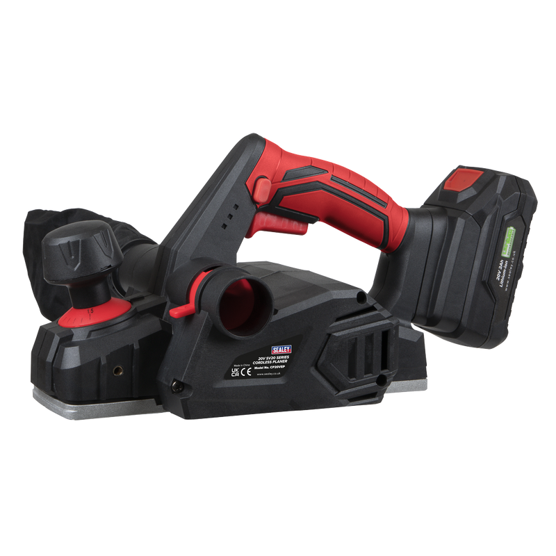 Sealey CP20VEP SV20 Series 82mm Cordless Planer 20V - Body Only - additional view 6
