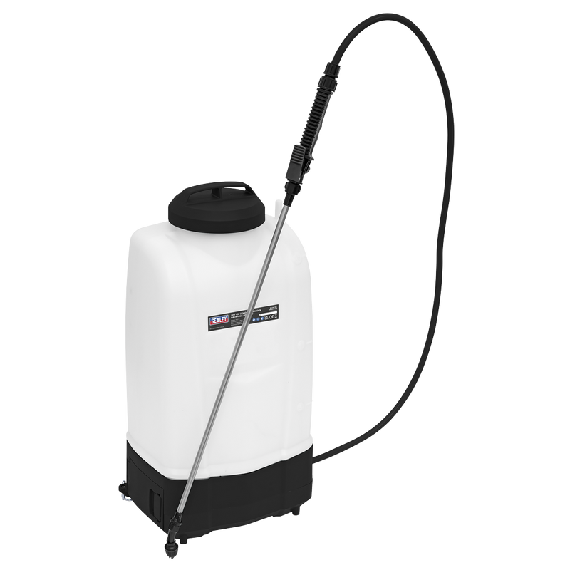 Sealey CP20VGBSKIT SV20 Series 15L Cordless Garden Backpack Sprayer 20V - 2 Batteries - additional view 6