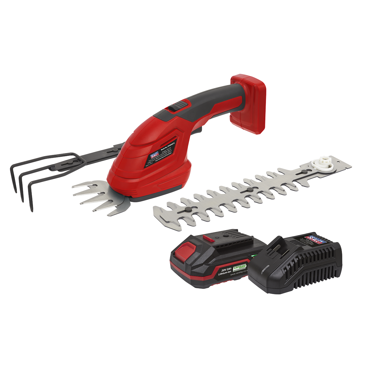 Sealey CP20VGT3KIT1 SV20 Series 3-in-1 Cordless Garden Tool Kit 20V 2Ah - additional view 3