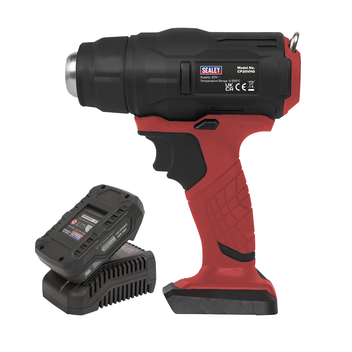 Sealey CP20VHGKIT SV20 Series Cordless Heat Gun Kit 20V 2Ah - additional view 3