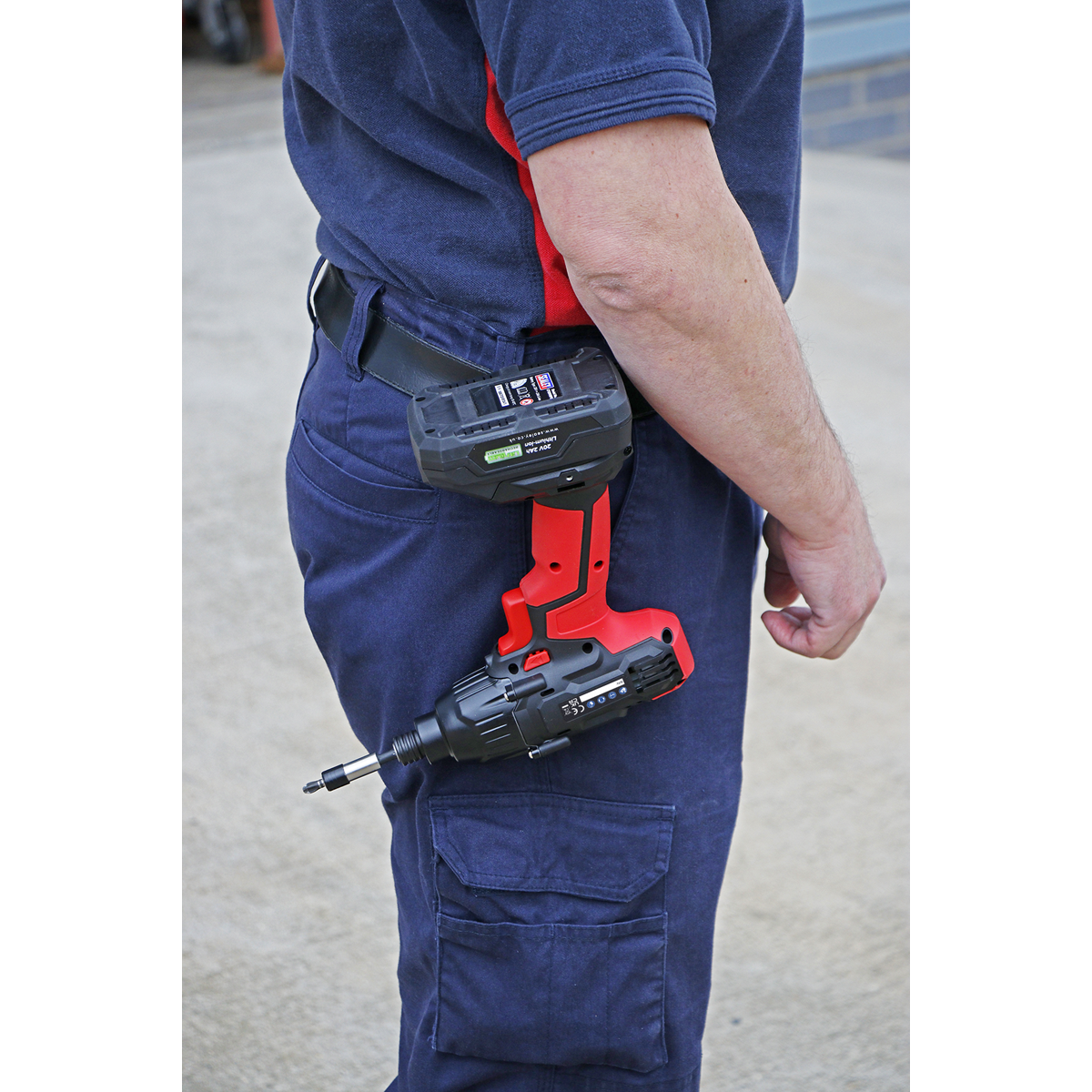 Sealey CP20VID SV20 Series 1/4"Hex Drive Cordless Impact Driver 20V - Body Only - additional view 7