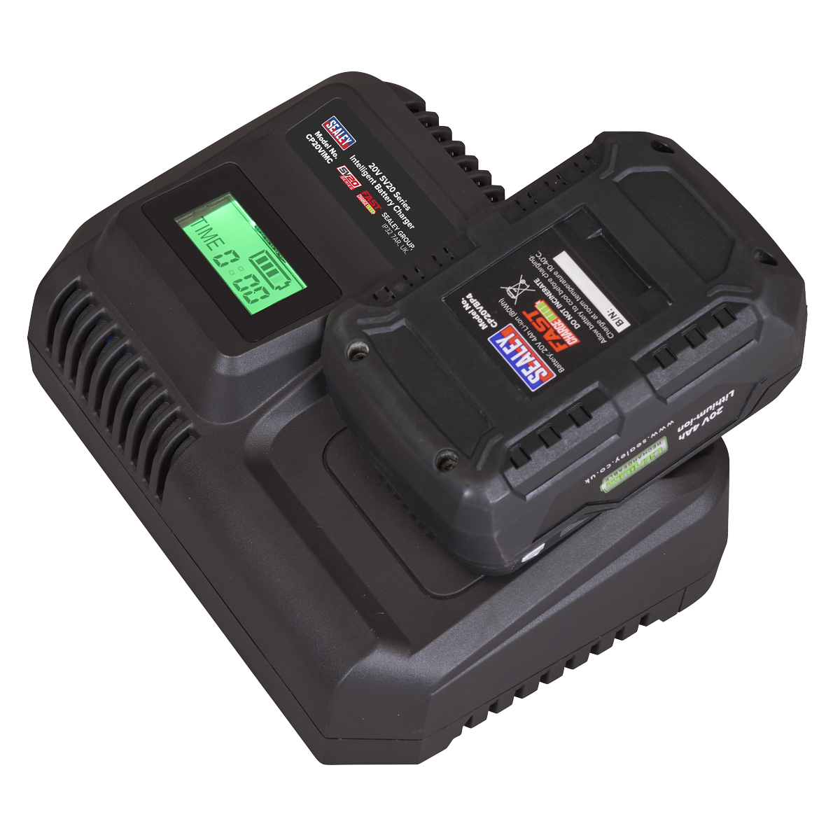 Sealey CP20VIMC Intelligent Battery Charger 20V SV20 Series Lithium-ion - additional view 7