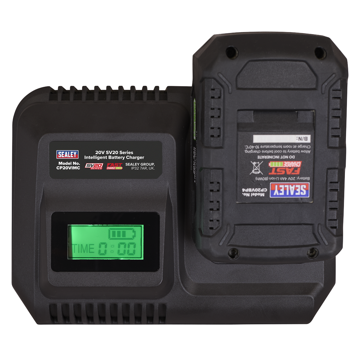 Sealey CP20VIMC Intelligent Battery Charger 20V SV20 Series Lithium-ion - additional view 5