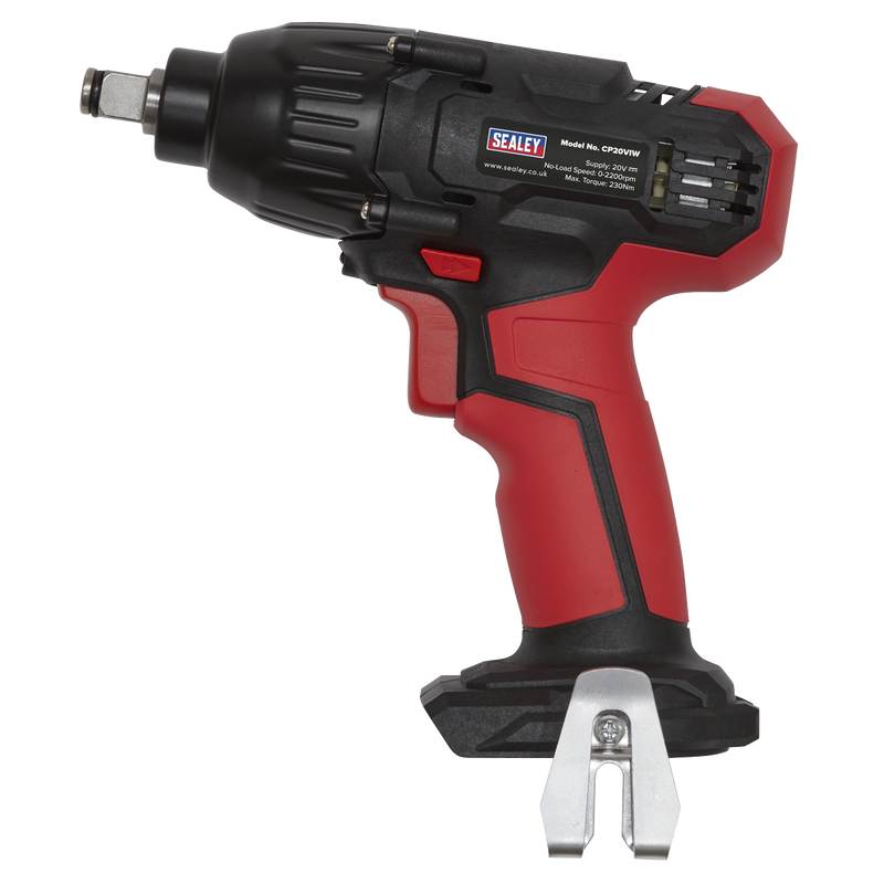 Sealey CP20VIW SV20 Series 1/2"Sq Drive Cordless Impact Wrench 20V - Body Only - additional view 5