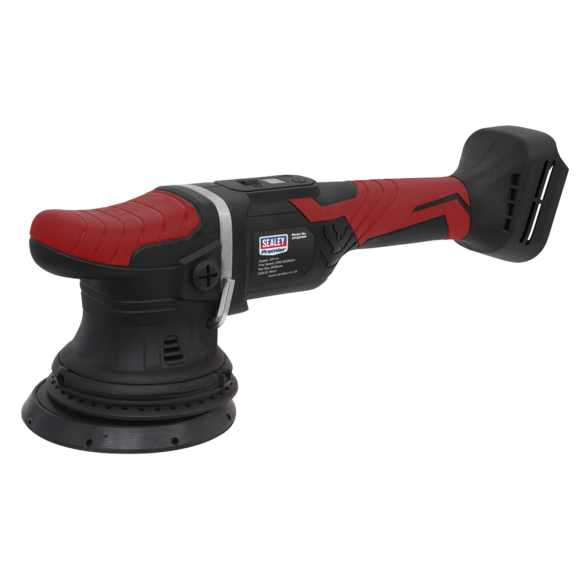 Sealey CP20VOP Premier SV20 Series 125mm Cordless Orbital Polisher 20V - Body Only - additional view 3