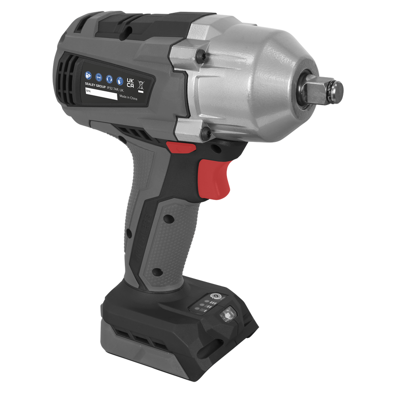 Sealey CP20VPIW Premier SV20 Series 1/2"Sq Drive Brushless Cordless Impact Wrench 20V - Body Only - additional view 11