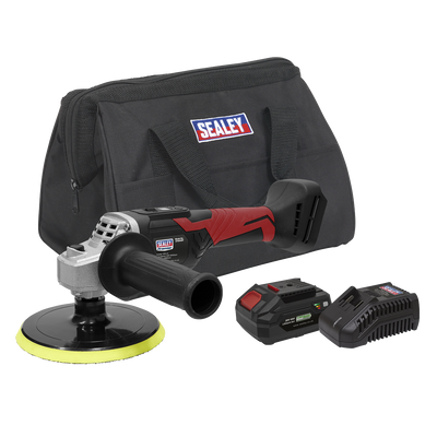 Sealey CP20VRPKIT Premier SV20 Series 150mm Cordless Rotary Polisher 20V 4Ah
