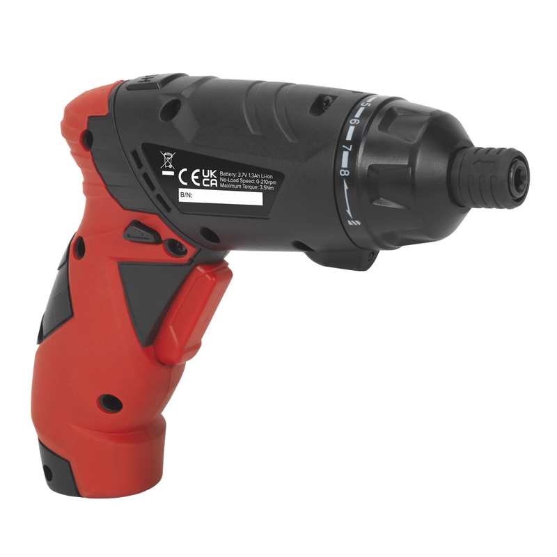Sealey CP36B Cordless Screwdriver Set 3.6V 26pc - additional view 3