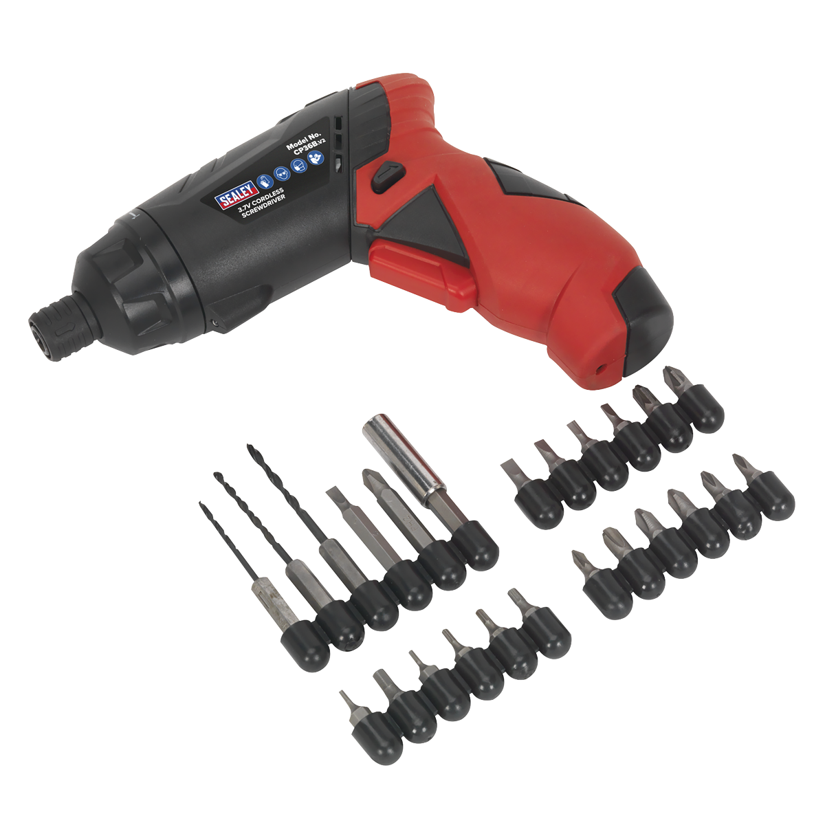 Sealey CP36B Cordless Screwdriver Set 3.6V 26pc - additional view 6