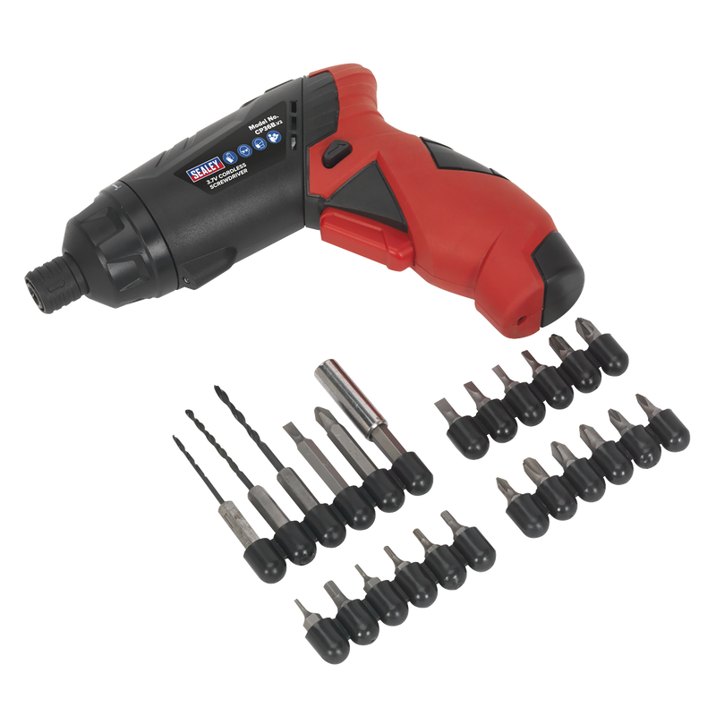 Sealey CP36B Cordless Screwdriver Set 3.6V 26pc - additional view 6