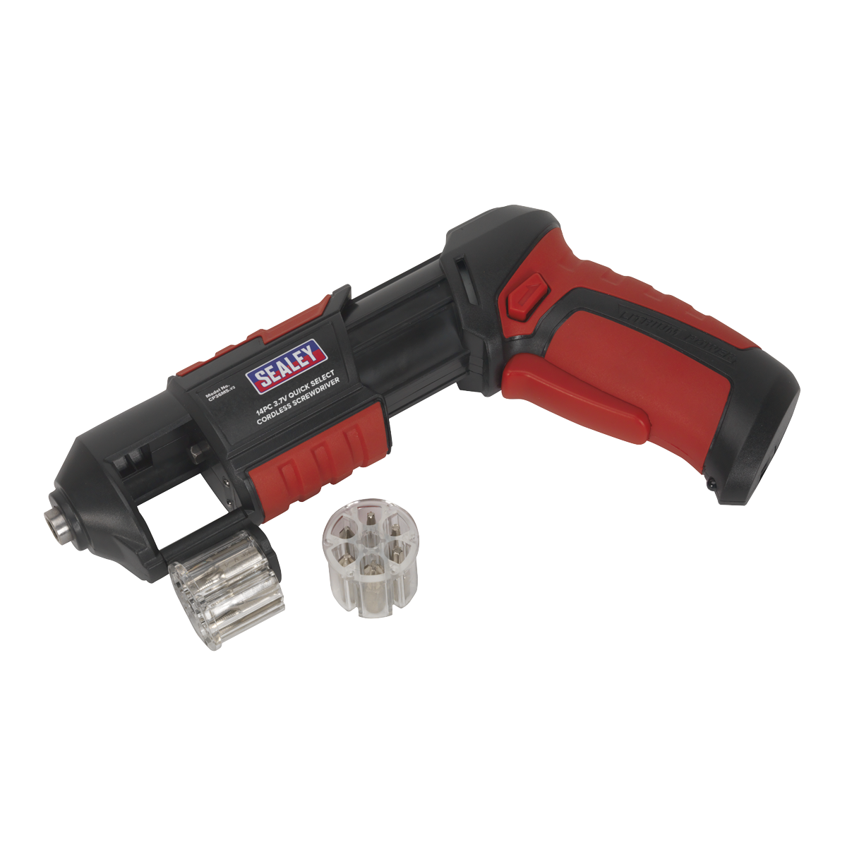 Sealey CP36MS Cordless Quick Select Screwdriver 3.7V 14pc - additional view 4
