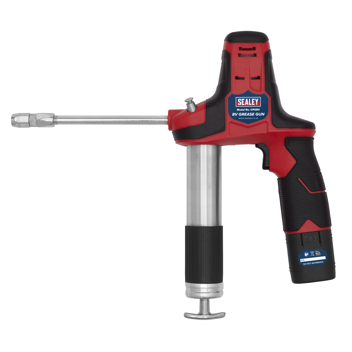 Sealey CPG8V Cordless Grease Gun 8V - additional view 5
