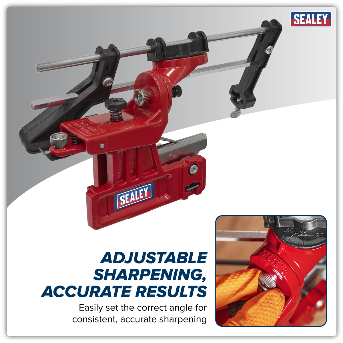 Sealey CS02 Bar Mounted Chainsaw Chain Sharpening Guide - additional view 2