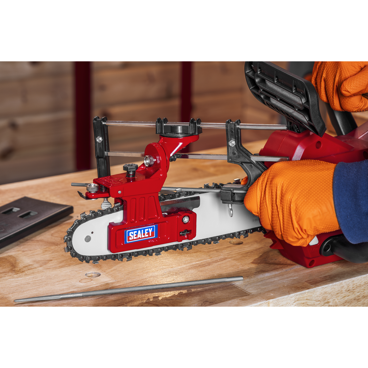 Sealey CS02 Bar Mounted Chainsaw Chain Sharpening Guide - additional view 8