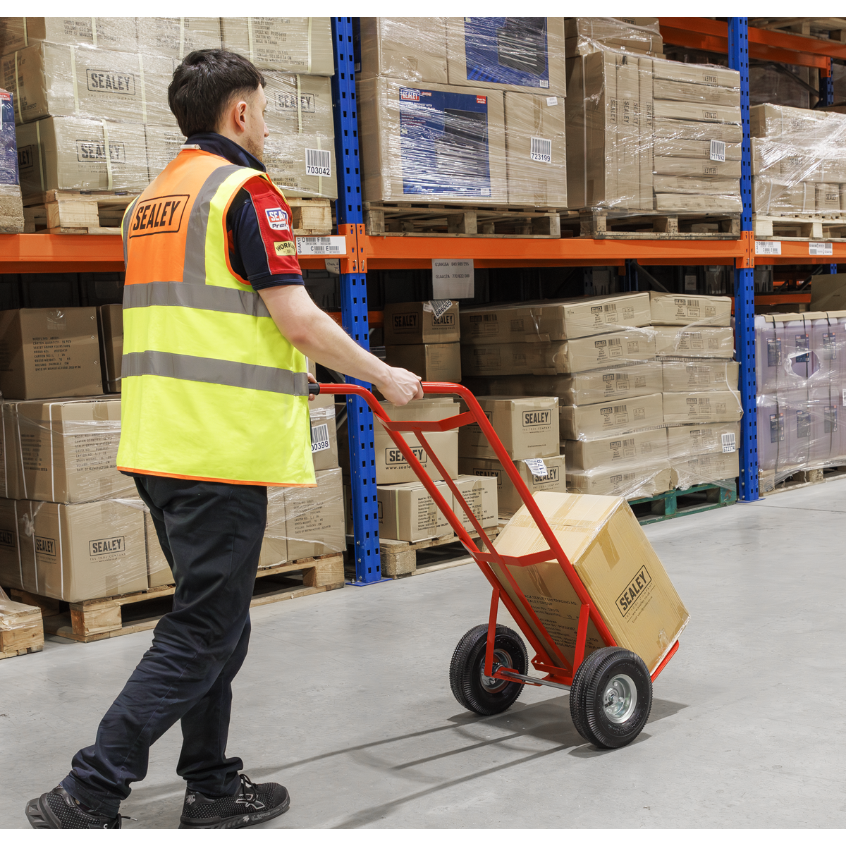 Sealey CST987 Sack Truck with Pneumatic Tyres 200kg Capacity - additional view 5