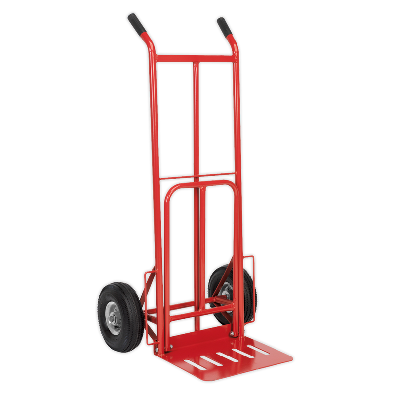 Sealey CST990 Folding Sack Truck with Pneumatic Tyres 250kg Capacity
