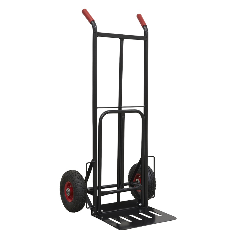 Sealey CST990HD Premier Heavy-Duty Sack Truck with PU Tyres 300kg Capacity