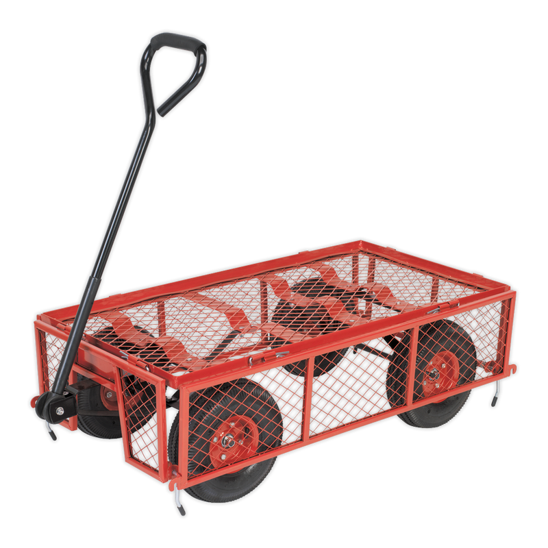 Sealey CST997 Platform Truck with Removable Sides & Pneumatic Tyres 200kg Capacity - additional view 9