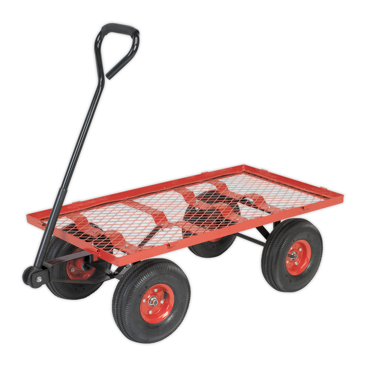 Sealey CST997 Platform Truck with Removable Sides & Pneumatic Tyres 200kg Capacity - additional view 10
