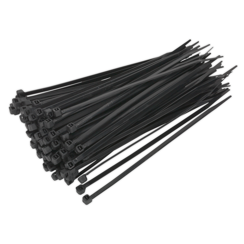 Sealey CT15036P100 Cable Tie 150 x 3.6mm, Black - Pack of 100